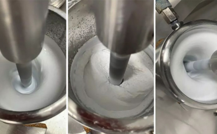 (圖:涂料分散劑研磨實(shí)驗(yàn))