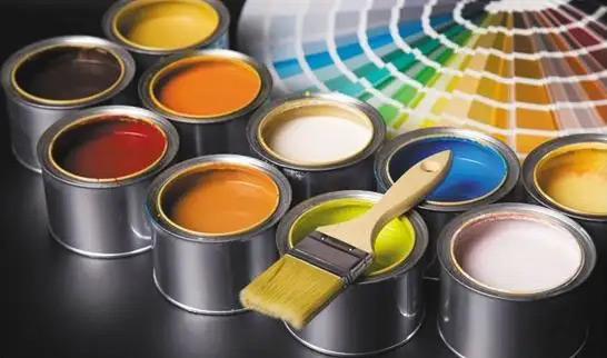 (圖為涂料展示圖)